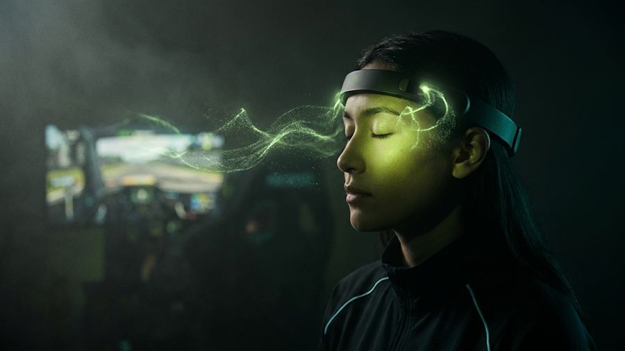 EEG concentration-controlled race